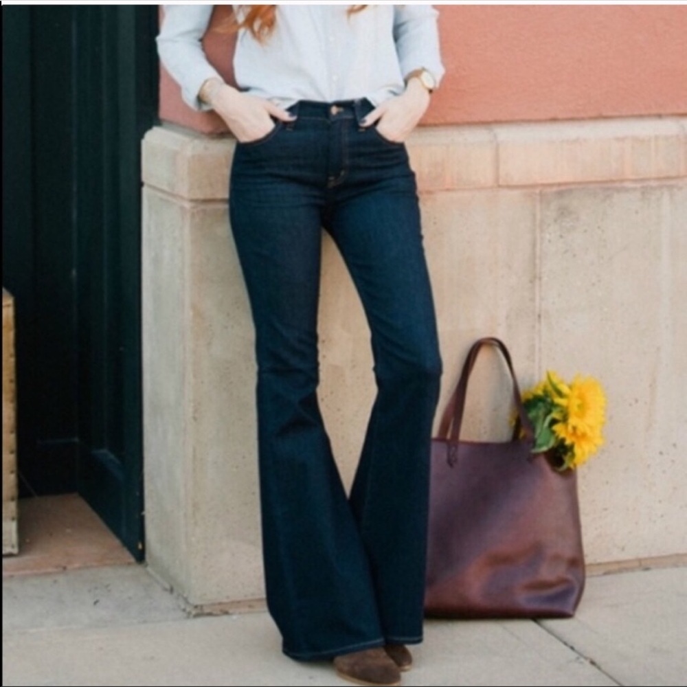 Madewell Flea Market Flare jeans